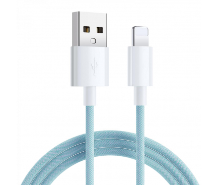 Cablu Date si Incarcare USB la Lightning SiGN Boost, 1 m, 2.4A, Bleu SN-ALIGHTB1M 