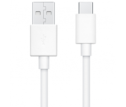 Cablu Date si Incarcare USB la USB Type-C SiGN, 1 m, 3A, Alb USBCV 