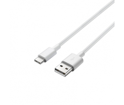 Cablu Date si Incarcare USB la USB Type-C SiGN Fast Charging, 1 m, 5V, 3A, Alb SN-USBC1MWHITE 