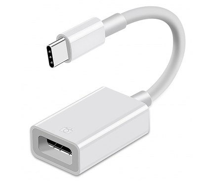 Adaptor OTG USB la USB Type-C SiGN, Alb SN-USBCCAM 