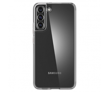 Husa pentru Samsung Galaxy S22+ 5G S906, Spigen, Ultra Hybrid Crystal, Transparenta ACS03954
