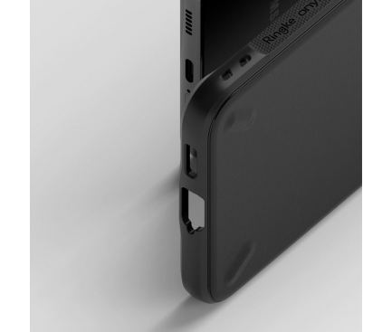 Husa Plastic - TPU Ringke Onyx Durable pentru Samsung Galaxy S22+ 5G S906, Neagra 