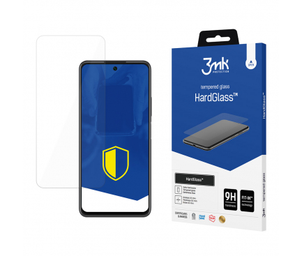 Folie de protectie Ecran 3MK HardGlass pentru Huawei P smart 2021, Sticla securizata, Full Glue
