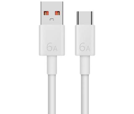 Cablu Date si Incarcare USB-A - USB-C Huawei, 66W, 1m, Alb 04072004
