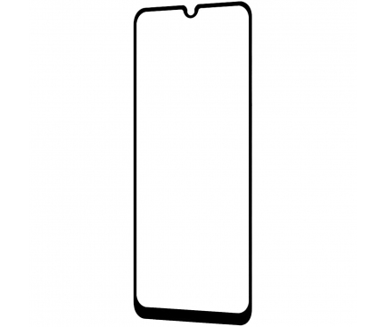Folie de protectie Ecran OEM pentru Samsung Galaxy A01 A015, Sticla securizata, Full Glue, 9D, Neagra