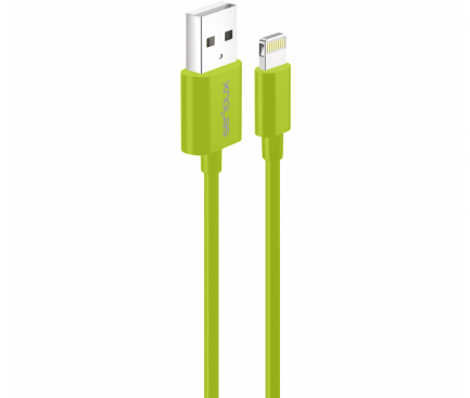 Cablu Date si Incarcare USB la Lightning Serioux MFI, 1 m, Diverse culori SRXA-MFI1MLBLK 