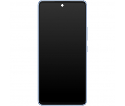 Display cu Touchscreen Samsung Galaxy A53 5G A536, cu Rama, Albastru, Service Pack GH82-28024C