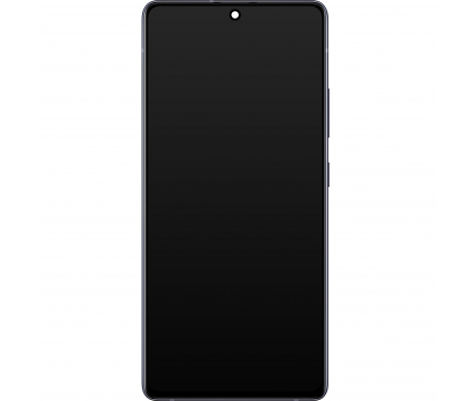 Display cu Touchscreen Samsung Galaxy A71 5G A716, cu Rama, Negru, Service Pack GH82-22804A
