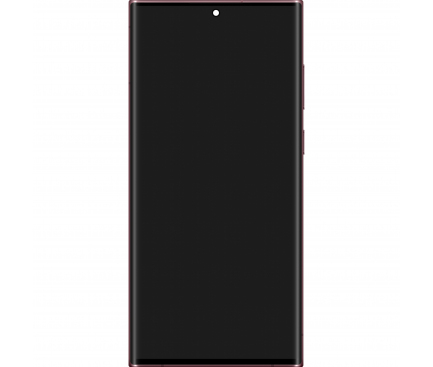 Display cu Touchscreen Samsung Galaxy S22 Ultra 5G S908, cu Rama, Visiniu, Service Pack GH82-27488B