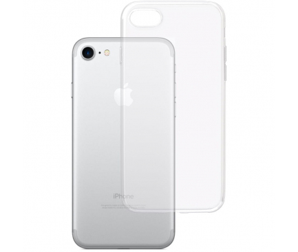 Husa pentru Apple iPhone SE (2022) / 8 / 7, 3MK, Clear, Transparenta