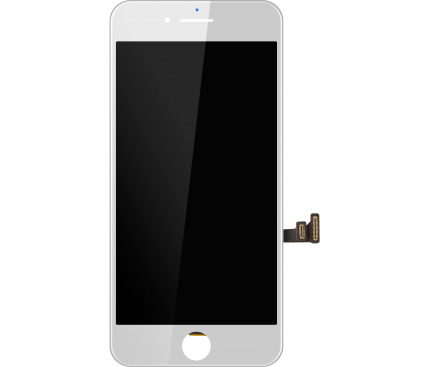 Display cu Touchscreen Apple iPhone 8 Plus, cu Rama, Alb, Refurbished