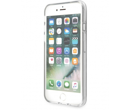 Husa TPU Karl Lagerfeld pentru Apple iPhone 7 / Apple iPhone 8 / Apple iPhone SE (2020) / Apple iPhone SE (2022), Ikonik Flower, Transparenta KLHCI8HFLT 