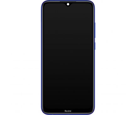 Display cu Touchscreen Xiaomi Redmi Note 8T, cu Rama, Albastru, Service Pack 5600030C3X00