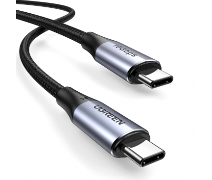 Cablu Date si Incarcare USB-C - USB-C UGREEN, 100W, 1m, Negru
