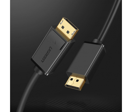 Cablu Video DisplayPort - DisplayPort UGREEN, DP102, 2 m, 4K UHD, 30 Hz, Negru