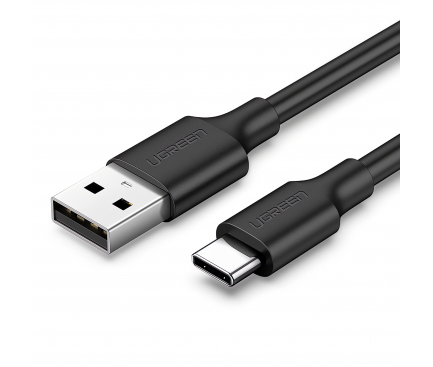 Cablu Date si Incarcare USB la USB Type-C UGREEN US287, 2 m, 3A, Negru 