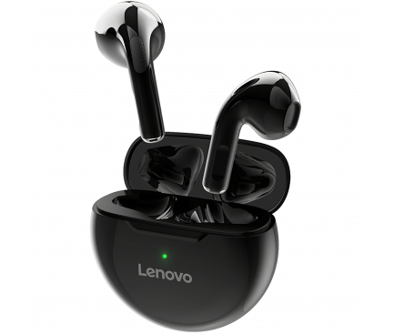 Handsfree Bluetooth Lenovo HT38, TWS, Negru