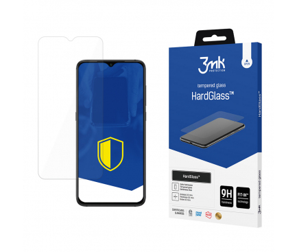 Folie de protectie Ecran 3MK HardGlass pentru Xiaomi Redmi 9, Sticla securizata, Full Glue