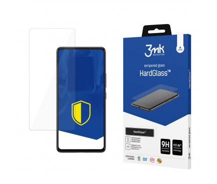 Folie de protectie Ecran 3MK HardGlass pentru Samsung Galaxy A53 5G A536, Sticla securizata, Full Glue