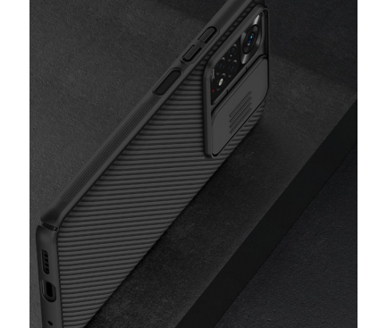 Husa Plastic - TPU Nillkin CamShield pentru Xiaomi Redmi Note 11 / Xiaomi Redmi Note 11S, Neagra NLK345BLK 