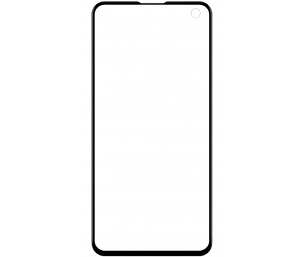 Folie de protectie Ecran OEM pentru Samsung Galaxy S10 G973, Plastic, 2.5D, Neagra