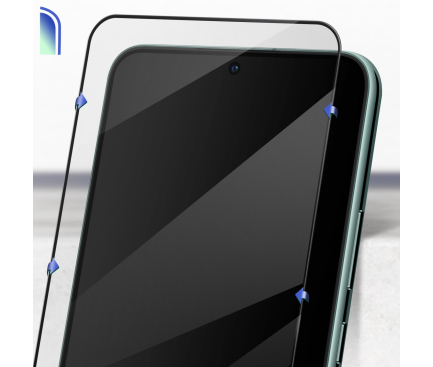 Folie Protectie Ecran X-One pentru Samsung Galaxy S22+ 5G S906, 3D, Sticla securizata, Full Face, Full Glue, Extra Strong 