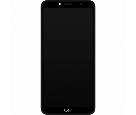 Display cu Touchscreen Xiaomi Redmi 7A, cu Rama, Negru, Service Pack 560610122000 PRB_Dbl_320187