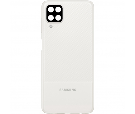 Capac Baterie - Geam Blitz Samsung Galaxy A12 A125, Second Hand, Alb 