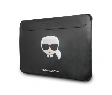Husa Laptop Karl Lagerfeld Sleeve, 13/14 inch, Neagra KLCS14KHBK 