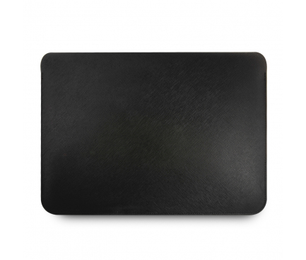 Husa Laptop Karl Lagerfeld Saffiano, RSG Logo Sleeve, 16 inch, Neagra KLCS16RSGSFBK 