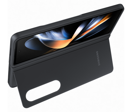 Husa pentru Samsung Galaxy Z Fold4 F936, Slim Standing Cover, Neagra EF-MF936CBEGWW