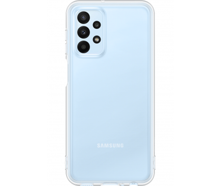 Husa TPU Samsung Galaxy A23 A235 / Samsung Galaxy A23 5G A236, Soft Clear Cover, Transparenta EF-QA235TTEGWW 