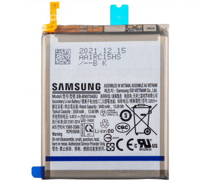 Acumulator Samsung Galaxy Note10 N970, EB-BN970ABU, Service Pack GH82-20813A 