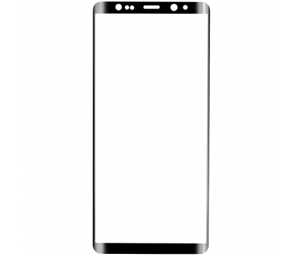Folie Protectie Ecran HOCO pentru Samsung Galaxy Note 8 N950, Sticla securizata, Full Face, AB Glue, Neagra 