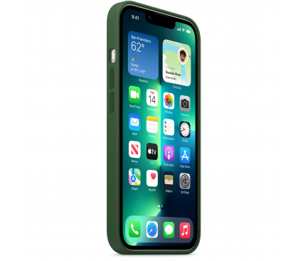Husa TPU Apple iPhone 13 Pro Max, MagSafe, Verde Inchis MM2P3ZM/A 