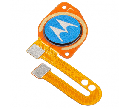 Senzor Amprenta Motorola Moto G60S, cu banda, Albastru