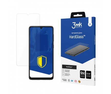 Folie de protectie Ecran 3MK HardGlass pentru Samsung Galaxy A33 5G A336, Sticla securizata, Full Glue