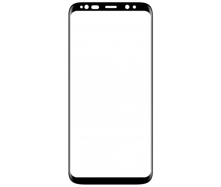 Folie de protectie Ecran OEM Ceramic pentru Samsung Galaxy S9 G960, Plastic, Neagra