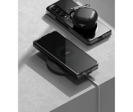Husa Plastic Ringke Slim pentru Samsung Galaxy Z Fold4 F936, Transparenta 