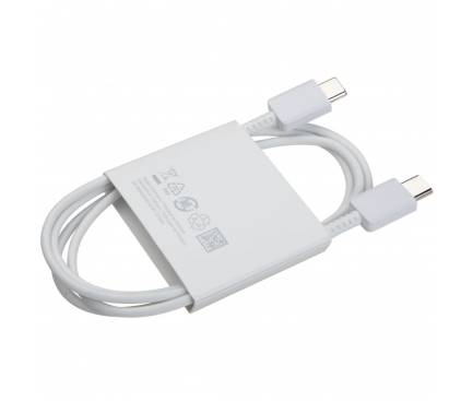 Cablu Date si Incarcare USB-C - USB-C Samsung EP-DN980BWE, 25W, 1m, Alb GH39-02115A