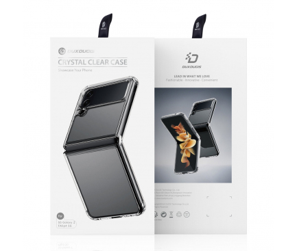 Husa TPU DUX DUCIS Clin Magnetic pentru Samsung Galaxy Z Flip4, Transparenta 