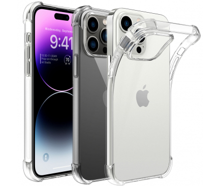 Husa pentru Apple iPhone 14 Pro, OEM, Antisoc, Transparenta