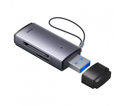 Cititor Card USB Baseus BS-OH069, SD - microSD, Gri WKQX060013 
