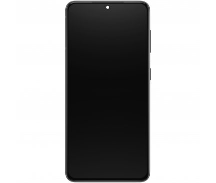 Display cu Touchscreen Samsung Galaxy S21 5G G991, cu Rama, Gri, Service Pack GH82-27256A