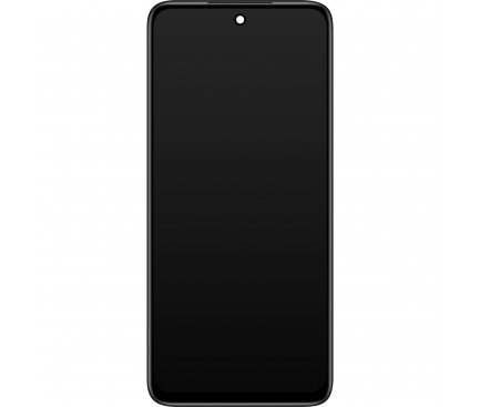 Display cu Touchscreen Xiaomi Redmi 10 2022, cu Rama, Gri (Carbon Gray), Service Pack 560001K19S00