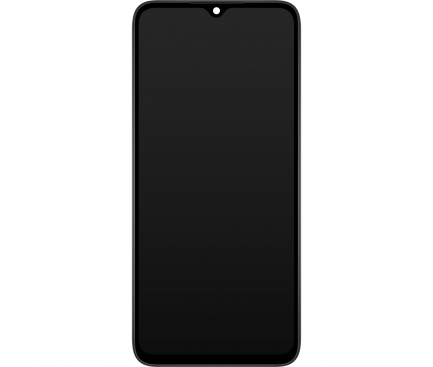 Display cu Touchscreen Xiaomi Redmi 10A, cu Rama, Negru (Charcoal Black), Service Pack 560001C3L200