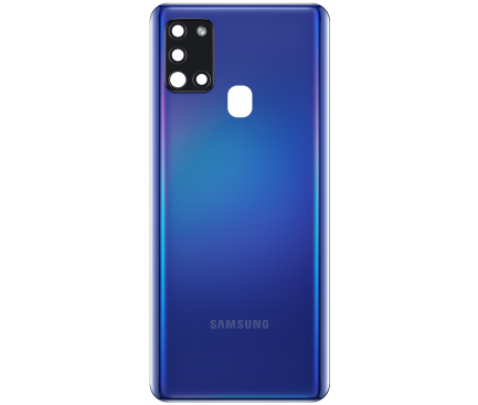 Capac Baterie Samsung Galaxy A21s A217, Albastru, Service Pack GH82-22780C 