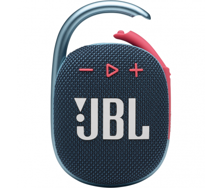 Boxa Portabila Bluetooth JBL Clip 4, 5W, Pro Sound, Waterproof, Albastra JBLCLIP4BLUP