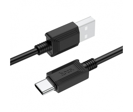 Cablu Date si Incarcare USB la USB Type-C HOCO X73, 1 m, 3A, Negru 