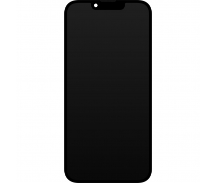 Display cu Touchscreen JK pentru Apple iPhone 13, cu Rama, Versiune LCD In-Cell, Negru